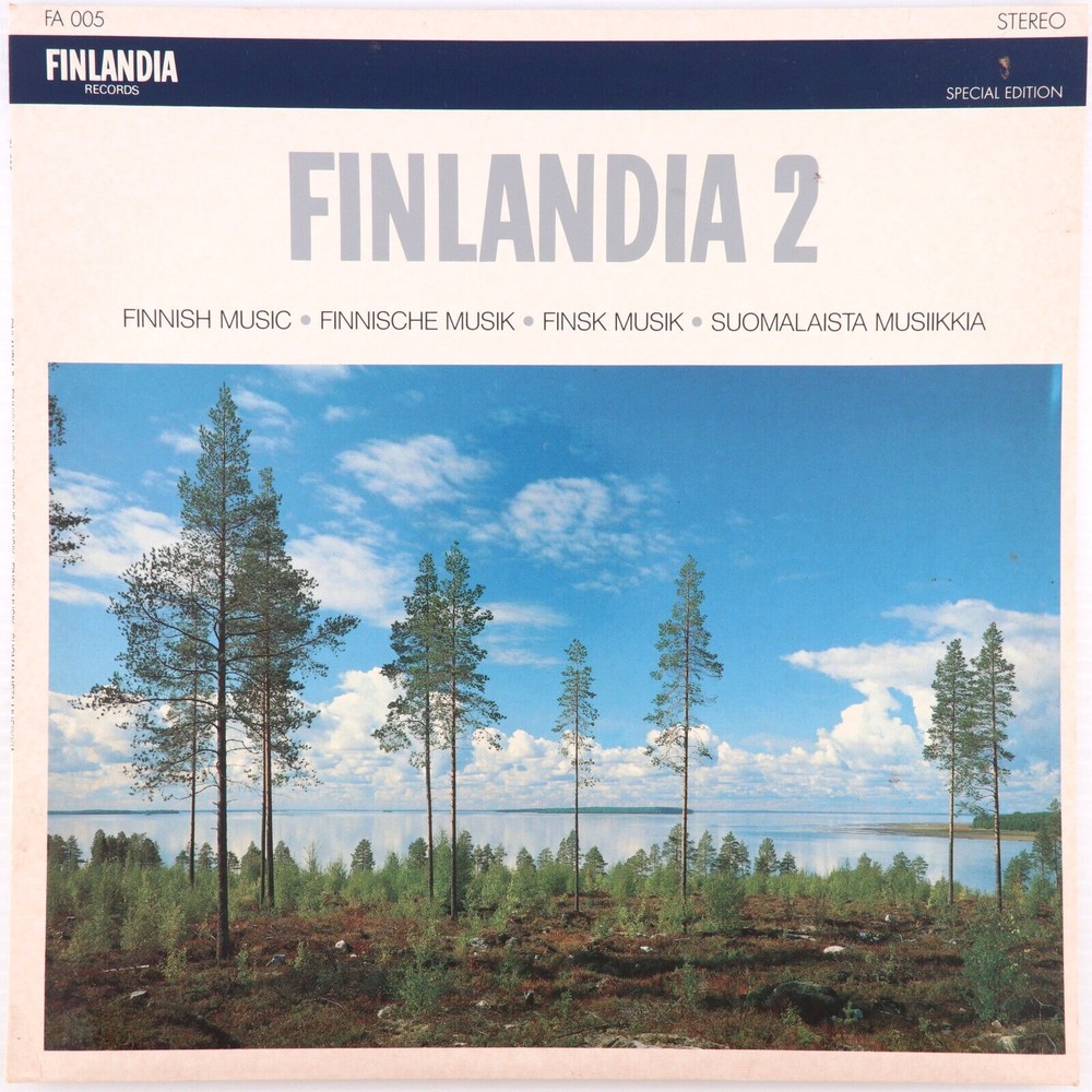 Various – Finlandia 2 (Suomalaista Musiikkia Finnish Music) 1987 Vinyl LP Record